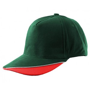 BAS FASHION CZAPKA BASEBALL DWUKOLOROWA Z ODBLASKIEM