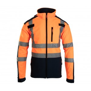 BRIXTON FLASH SOFTSHELL Z PASAMI ODBLASK. KAT 2 klasa2