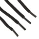 SZNUROWADŁA OKRĄGŁE CZARNE 90 CM