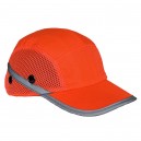 CZAPKA OCHRONNA BUMPCAP 1239 HV SIATKA ORANGE
