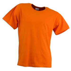 KOSZULKA T-SHIRT 180G POMARAŃCZOWA