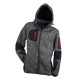 BLUZA OCIEPLANA Z KAPTUREM W18-12
