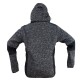 BLUZA OCIEPLANA Z KAPTUREM W18-12