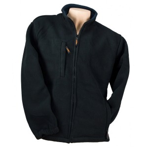 BLUZA ROBOCZA POLAROWA CZARNA 470G